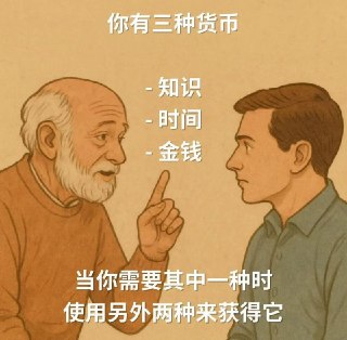 最重要的其实是第四货币：注意力。谁能控制自己的注意力，谁就能拥有时间，掌握知识，创造财富。可惜，现实是，人们最不把注意力货币当回事。尤其是简中互联网。注意力收割是最严重的割韭菜，最恶劣的牛马驯化计划。@https1024