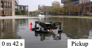 Researchers Build a Four-Legged Robot That Walks on Water to Pull Drowning Victims Out