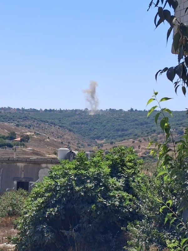🚨כוח צבאי ישראלי הפיל חומרי נפץ על יער בית יהון