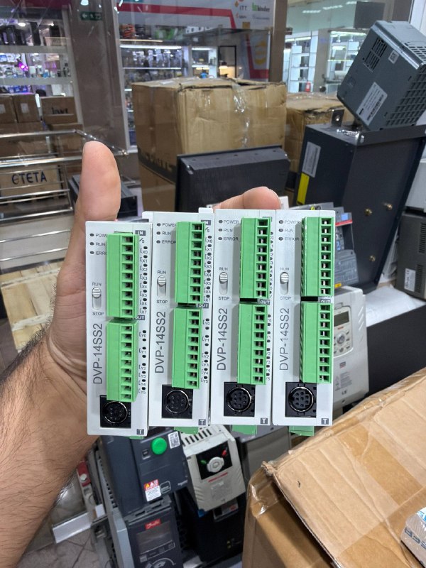 تجهیز اتوماسیون: فروش پی ال سی PLC دلتا ترانزیستوری کد : DVP 14ss211T درحد نو قیمت : 8.5م تومان ☎️ 021-33911854☎️ 021-33911585📞 091245143