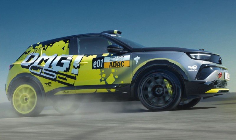 Opel построил электрический кроссовер для ралли