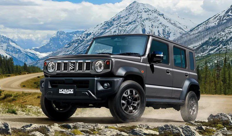 Suzuki обновила пятидверный Jimny Suzuki представила обновленный рамный внедорож