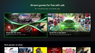 В Xbox появится бесплатный стриминг игр с рекламойПеред началом сессии придётся посмотреть двухминутный рекламный блок, после чего можно будет играть в «облаке» на протяжении часа.Но есть нюанс — запустить таким образом можно будет только купленные проекты