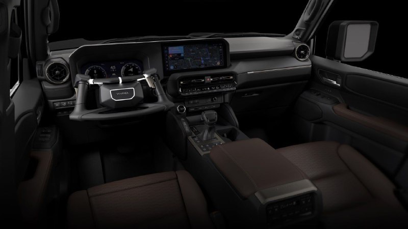 Новый Land Cruiser Prado 250 лишат педалей и оснастят необычным рулем 4