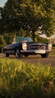 BRABUS Classic 280 SL Pagoda – легенда дизайна 1960-х годов, восстановленная до 