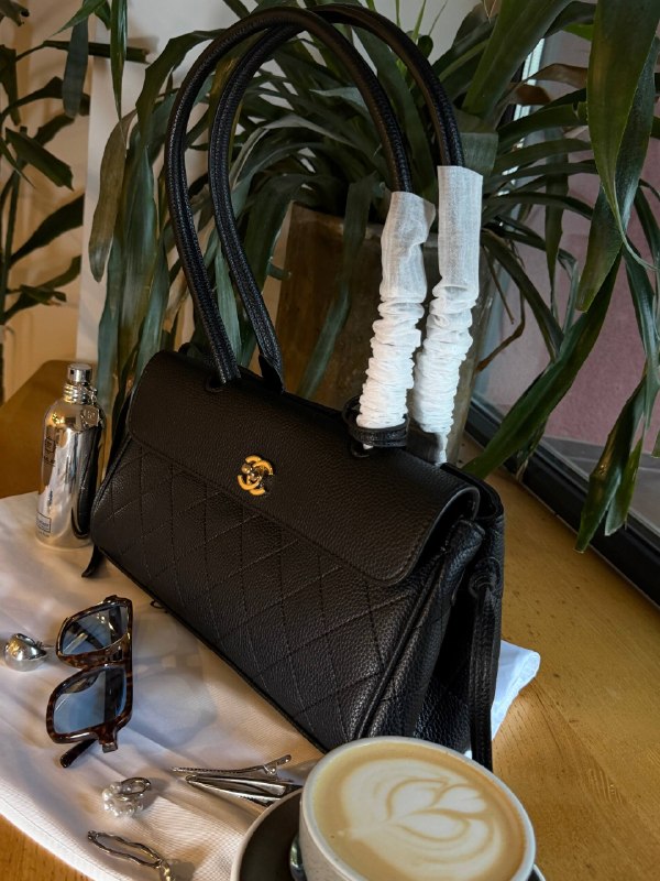 Chanel Chanel 26S "Preppy Coco" Bag Black Gold, фото 9