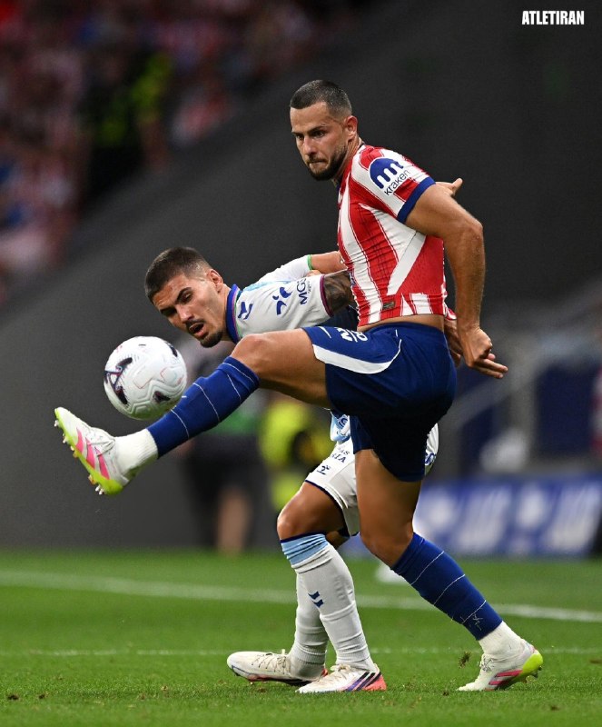 اتلتیکو مادرید | ATLETIRAN | اتلتیایران: 📊🇸🇰دیوید هانسکو در بازی دیشب:⏰ ۹۰ دقیقه⚽️ ۱ پاس گل✔️ ۹۱/۹۶ پاس صحیح🛍 ۹۶٪ دقت پاس⚡ ۳/۳ تکل موفق☄️ ۲ قطع توپ🎁 ۲ دفع توپ⚽️
