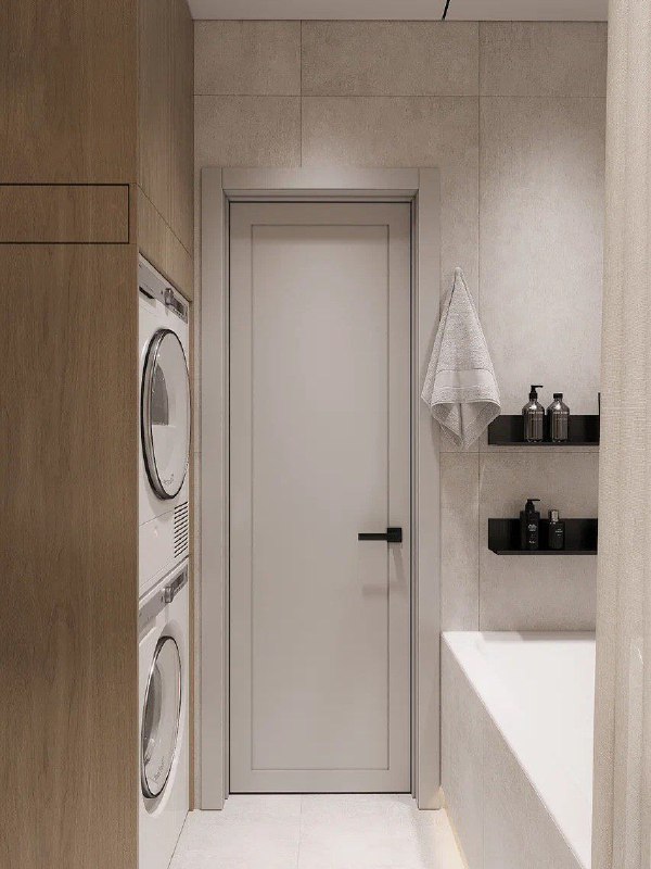 Санузлы в нашем проекте квартира70квм компактные, но максимально функциональные Ванная комната всего 3,8 м , но здесь разместили всё необходимое ва... - изображение 3 - максимально, всего, даже