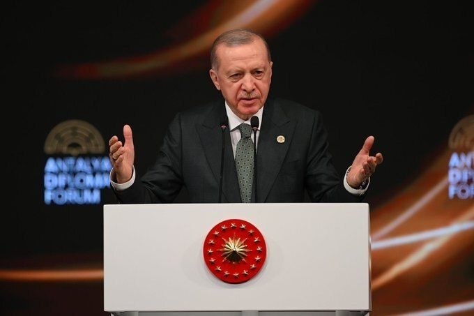 خبرهای فوری: 🔴اردوغان: مذاکره، تنها راهحل اختلاف میان ایران و آمریکا استدفتر رئیسجمهور ترکیه:🔹️تنها راهحل اختلاف بین ایران و آمریک