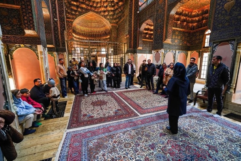 سبلان ما: 🔻استقبال ۷ هزار نفری از شیخ صفی اردبیلی🔹 در تعطیلات ۲ روزه آخر هفته گذشته، ۷ هزار گردشگر از مجموعه میراث جهانی شیخ صفی‌ا
