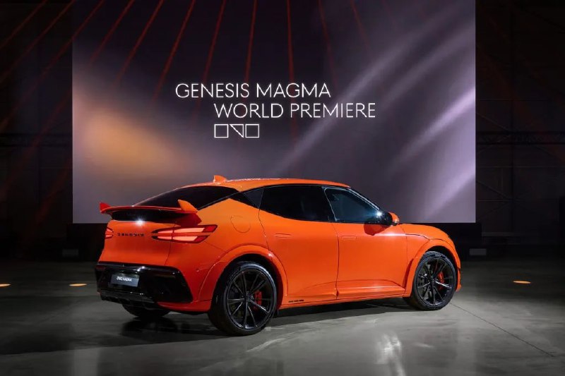 Genesis представила кроссовер с режимом дрифта — GV60 из новой линейки Magma. 2