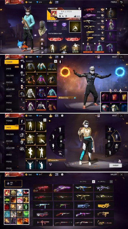 دنیای اکانت فری فایر freefire: 16. Gh
