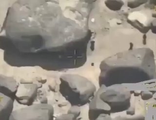 תמונות המיוחסות למתקפות המל"טים של ערב הסעודית על החות'ים