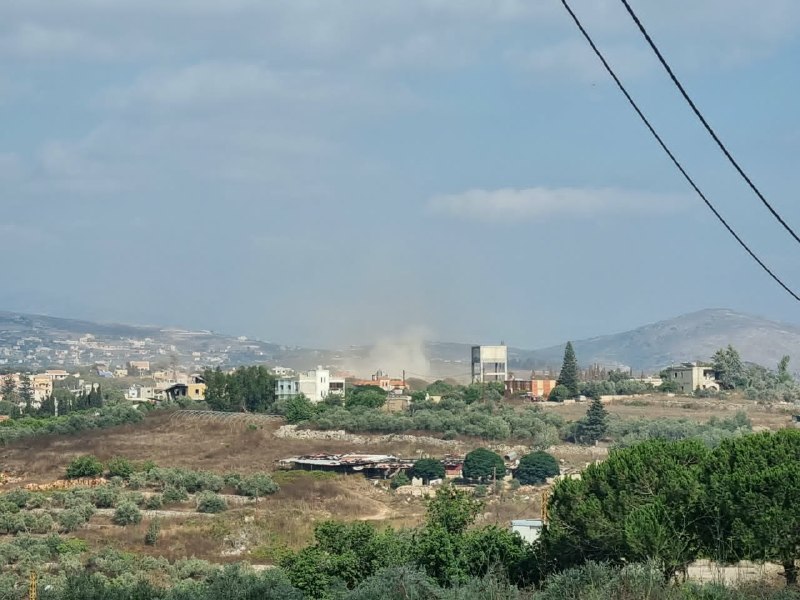 🚨פיצוץ בסביבת שכונת המסגד בזאוטר אל-שרקייה