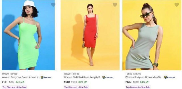 GrabMeDeals - India's Best Loot Deals & Offers: Flipkart | Upto 88% Off Tokyo Talkies Women's Clothing.Topwear : https://fkrt.cc/hUt3qtgDresses And Gowns : https://fkrt