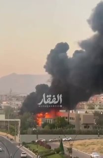 —️🇮🇶 חדש: שריפה פרצה ליד בניין מחוז סולימניה בכורדיסטן העיראקית; הסיבה לא ידועה