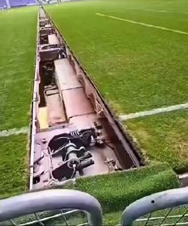 The innovative retractable pitch system at Santiago Bernabéu Stadium in Madrid stores the natural grass underground, where climate control, irrigation and artificial grow lights help keep it in peak condition. This allows the stadium to host a variety of large-scale events without compromising the playing surface.Science and facts💡