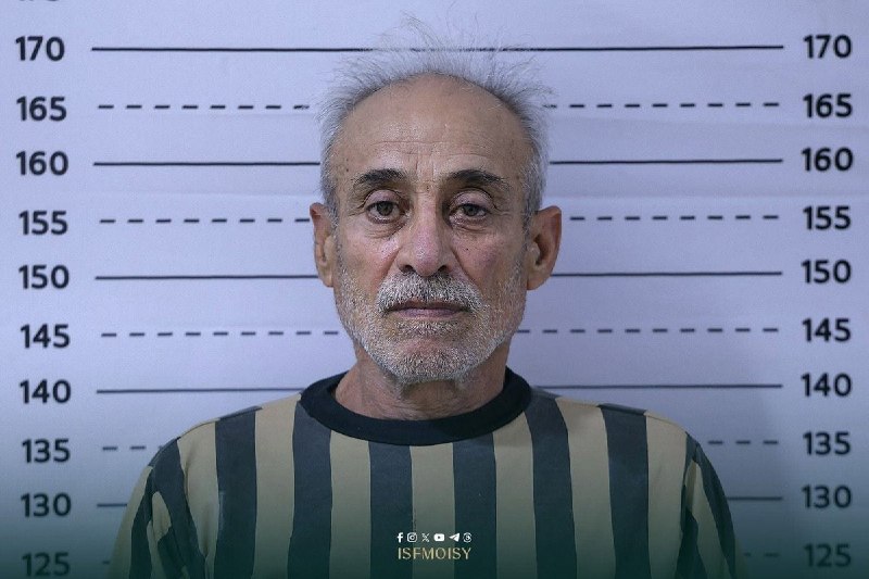 Бывший сирийский генерал-майор Сухейль Надим Аббас после задержания