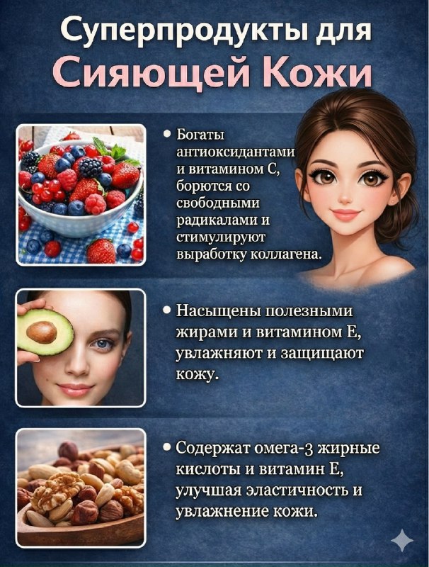 Ешь красиво: 6 суперфудов, которые вернут коже сияние изнутри 2