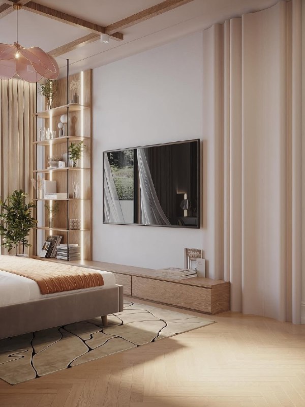 Красивый проект спальни МЫ В МАХ подписаться | Дизайн интерьера| Ремонт - изображение 5 - красивый, проект, спальни