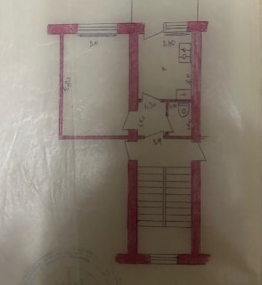 Продам квартиру ,кирпичный дом.