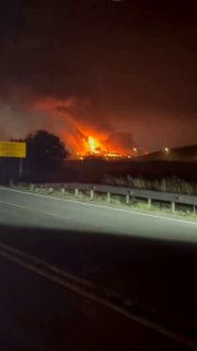 On the ground footage from Moscow after the Ukrainian overnight attack on the Moscow Refinery in Kapotnya.