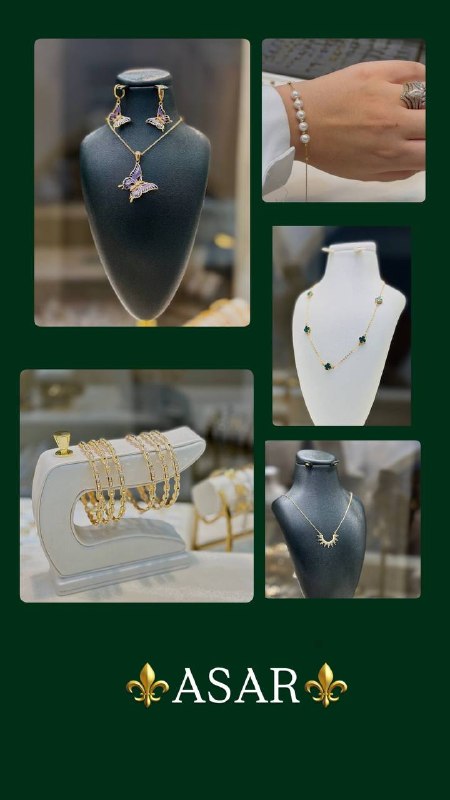 صدای خراسان: درخشش تواثر میگذارد، ⚜️گالری اثر⚜️✨ انواع طلا و جواهرات خاص✨طراحى هاى شيك و به روز ✨ همراه شما در انتخابى مطمئن ✨ بهترين