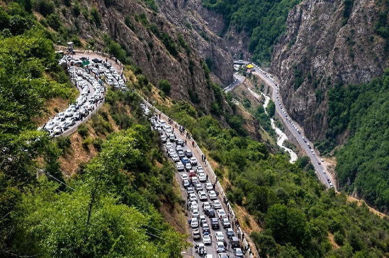 🔸 Mazandaran Highway Police Chief mentioned the current heavy traffic situation at the entry points to this district