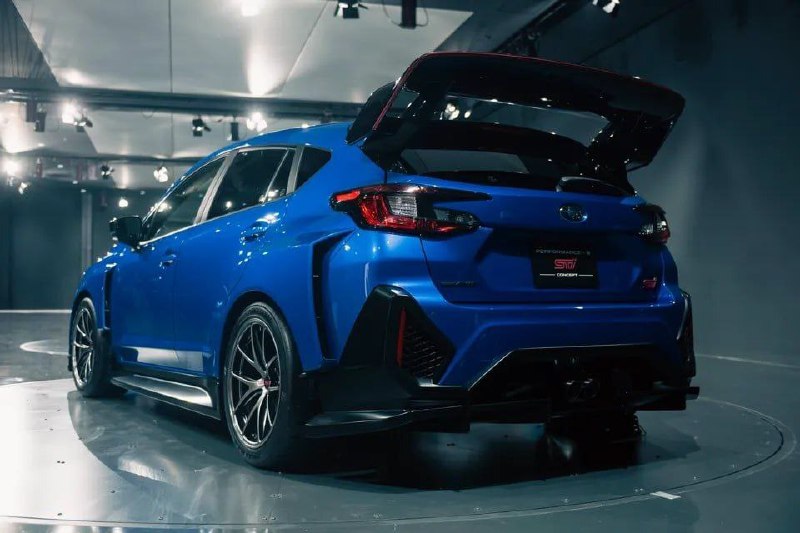Subaru выкатила новую версию WRX STI — это концепт Performance-B STI, созданный на базе актуальной I 2