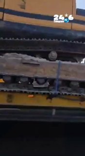 🇮🇱 The IDF transfers equipment to Hebron. The IDF began moving equipment to Hebron for the purpose of carrying out demolition work on buildings.