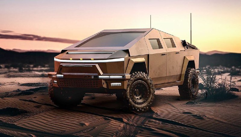 Tesla Cybertruck превратили в броневик