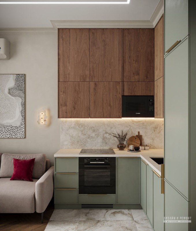Квартира 37,7 м Дизайн - студия iRooms Design м Дизайн и ремонт 1 - изображение 1 - дизайн, квартира, студия