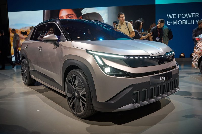Skoda представила концепт нового кроссовера Epiq На Мюнхенском автосалоне Skoda
