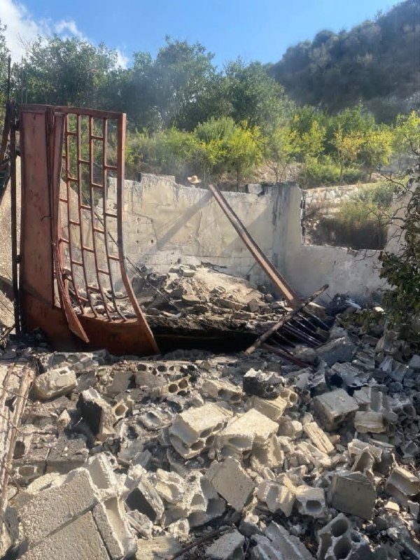 גנרטור חשמל התפוצץ באחד המטעים בכוטריאת אל-ריז... ולא היה אירוע ביטחוני