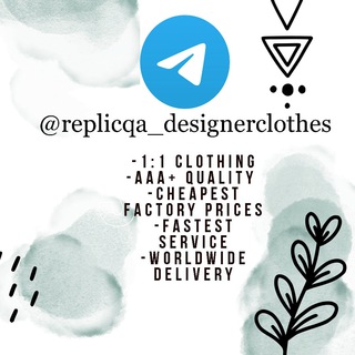 Replica Designer Clothes Telegram Group Link