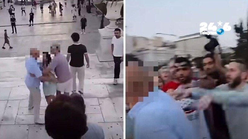 🇮🇱 באתונה תקפו מפגינים פרו-פלסטינים זוג ישראלי. לאחר אזהרת משרד החוץ על הפגנות ברחבי יוון, הופצו צילומים…