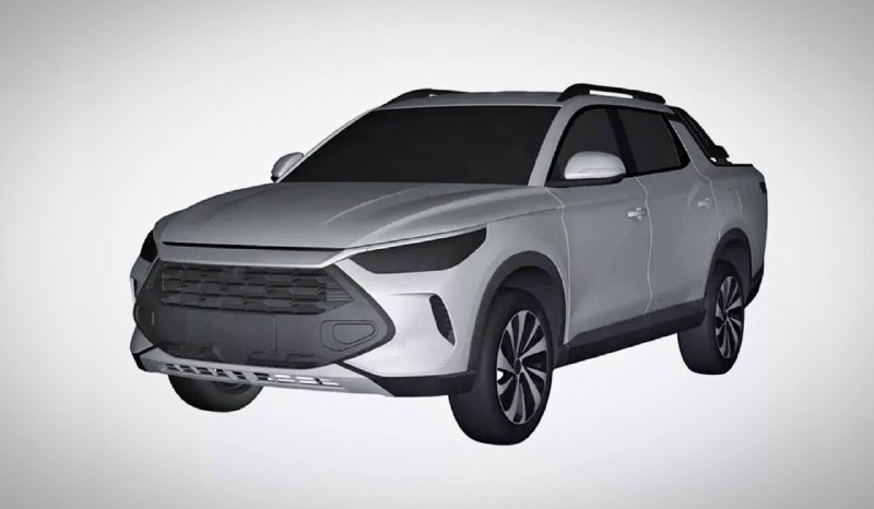 BYD готовит новый пикап с несущим кузовом Новый пикап дополнит уже существующую