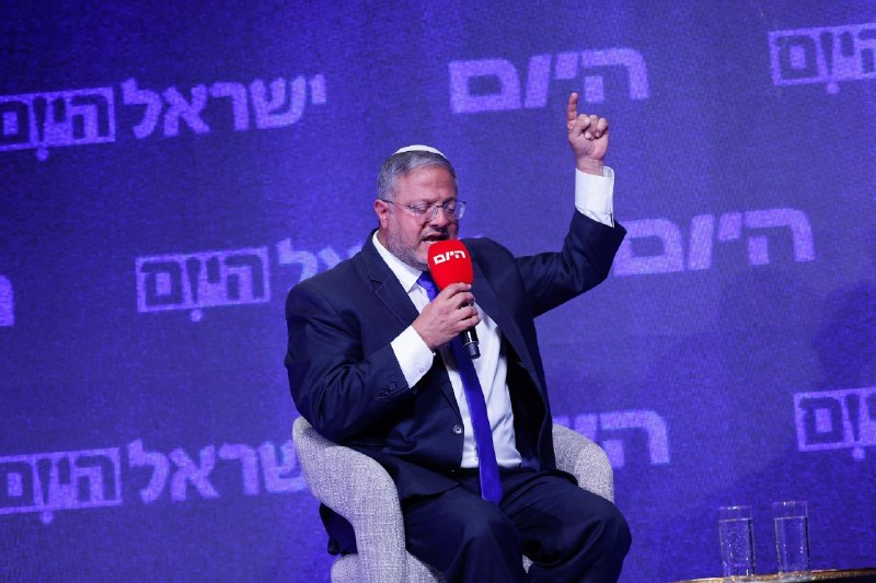 השר לביטחון לאומי איתמר בן גביר ב"וועידת ישראל היום":