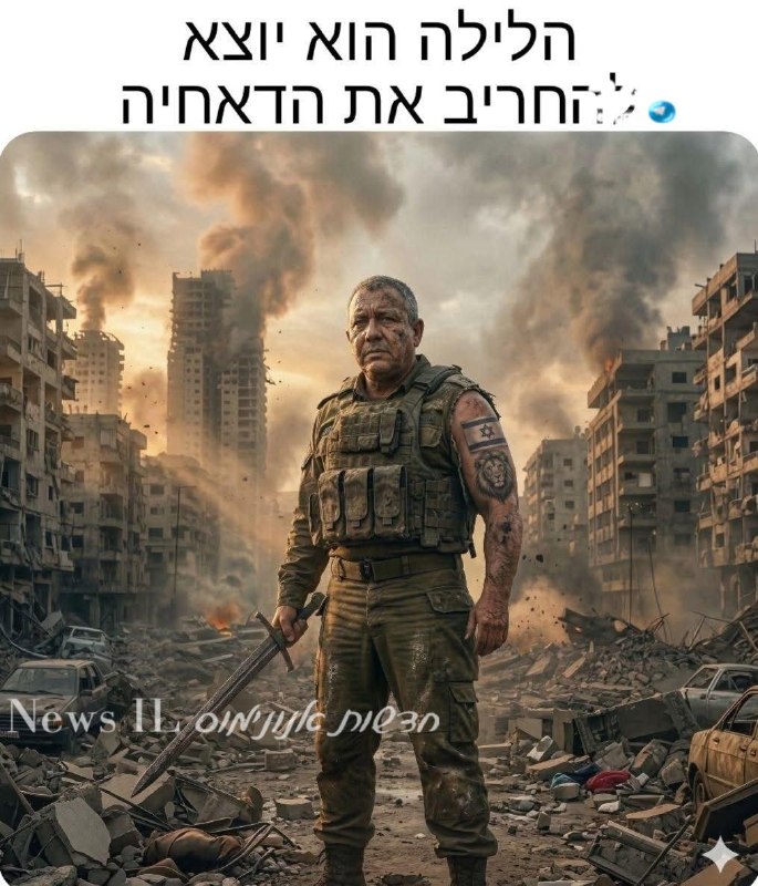 🇮🇱 איזנקוט מפעיל מזה מספר חודשים, בקידום ממומן, חשבון פייסבוק בשם ״גדי הגבר״. משקף היטב את תפיסתו הביטחונ…