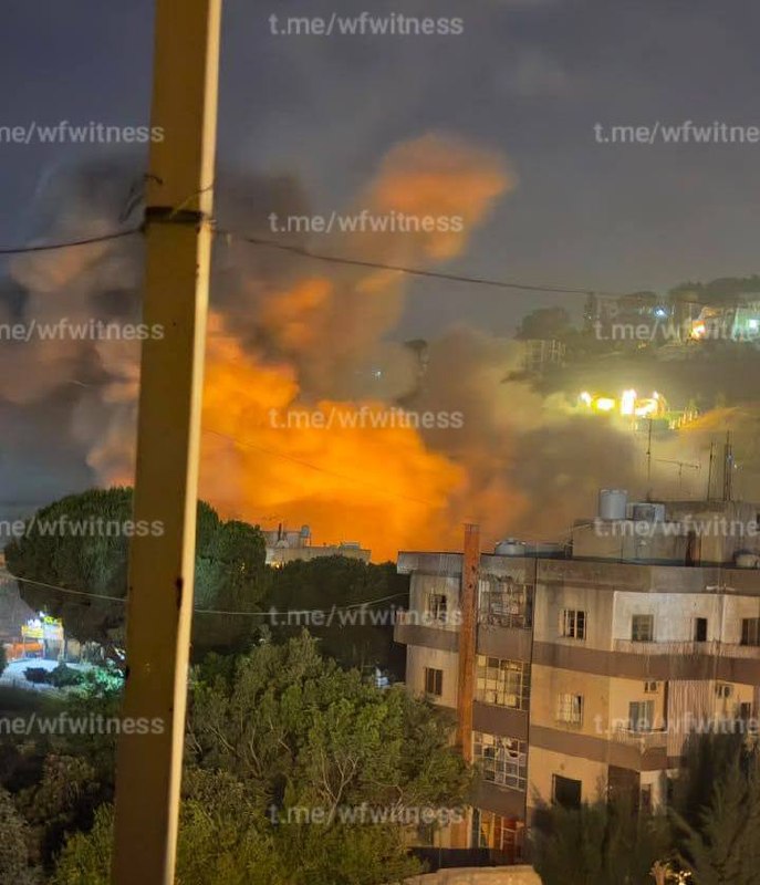 תקיפה אווירית ישראלית על נבטי אל פאוקה בדרום לבנון