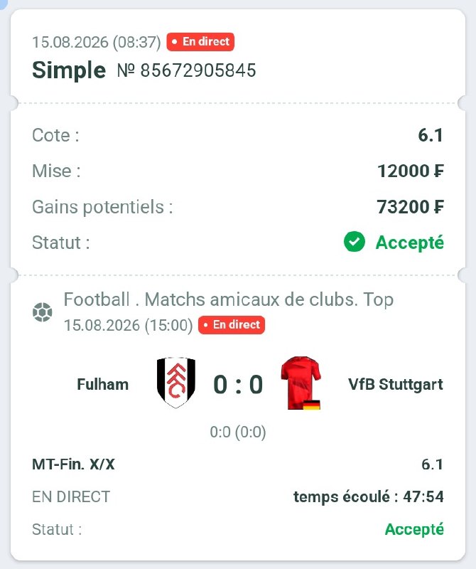 Le professeur: 💎 ACCÈS VIP UNIQUEMENT 💎 Les champions ne poursuivent pas la chance - ils investissent dans la certitude 🏆 La carte d'au