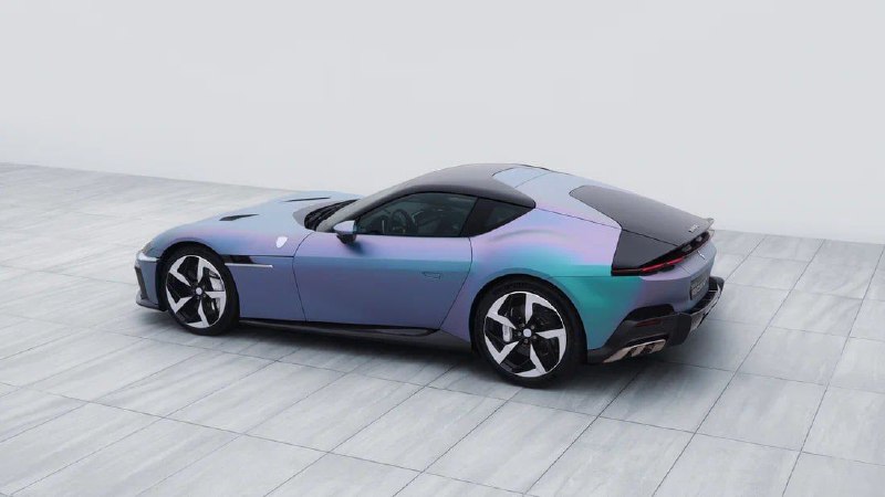 Ferrari покрасила эксклюзивный 12Cilindri для Южной Кореи в «хамелеон». 2