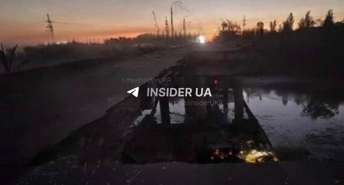 Ввечері РФ розбила Черевковський міст у Слов’янську Донецької області