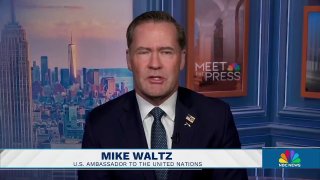 US envoy to the UN Mike Waltz: