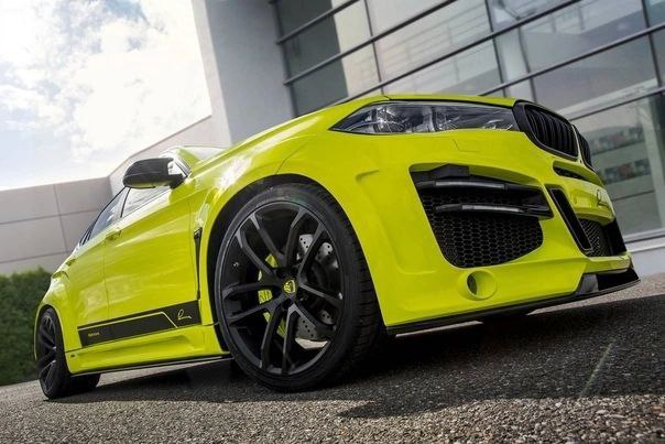 BMW X6 M oт Lumma4.4 V8 Τwin Τurbo (750 лc, 980 Hм)