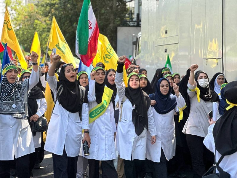 🔺 The presence of medical science students in Tehran and health advocates in physical activity in Janfada