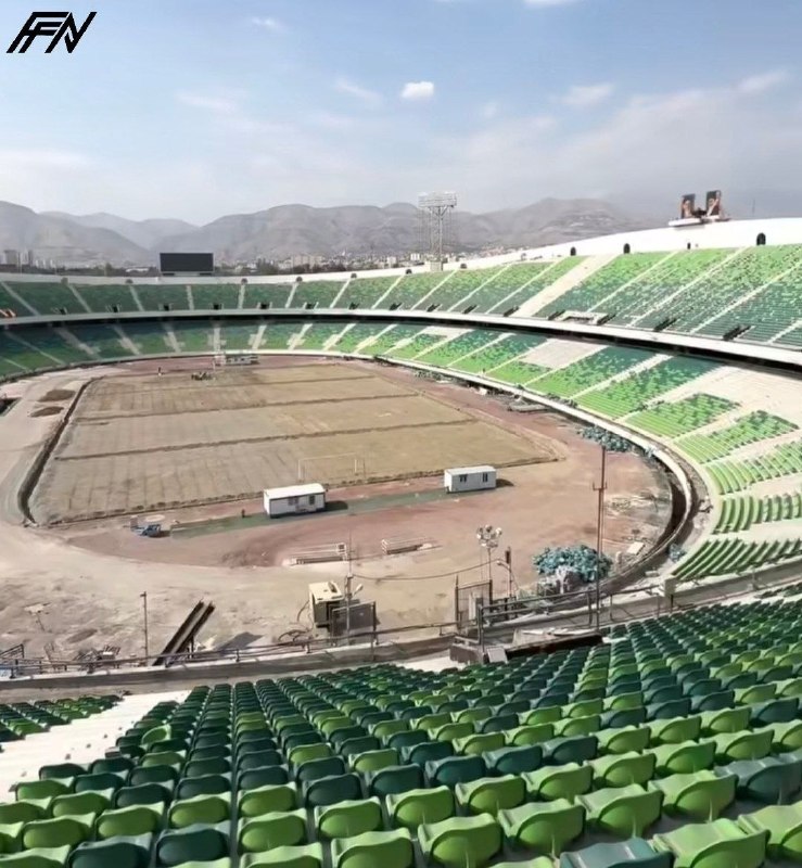 کانال هواداران استقلال: وضعیت ورزشگاه آزادی که گفته شده تا آذر آماده میشه❌⚽️ @EsteghlalFc ⚽️
