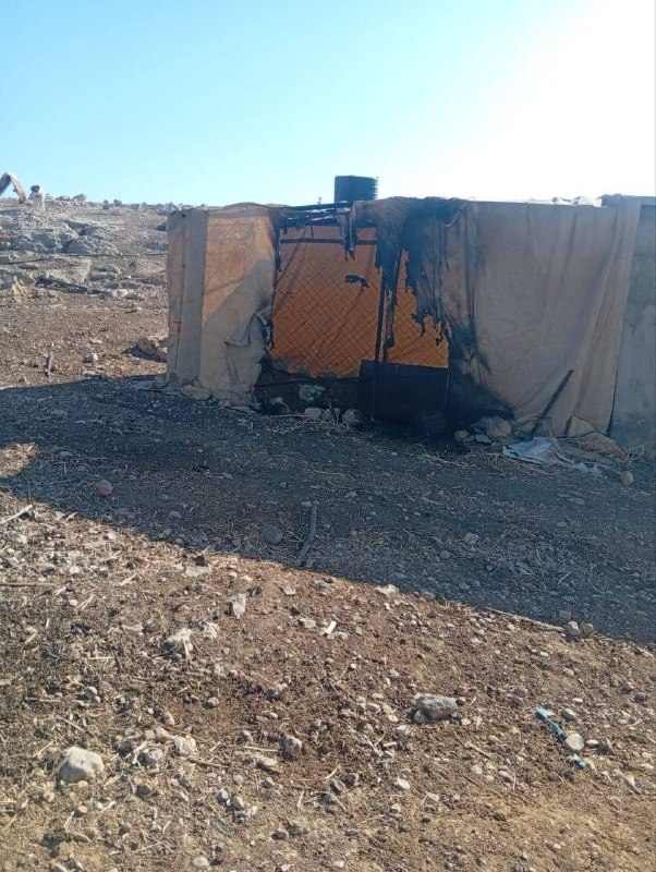 Israeli settler militias torch homes in Masafer Yatta