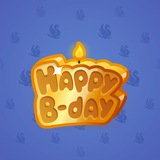 B-Day Candle #2