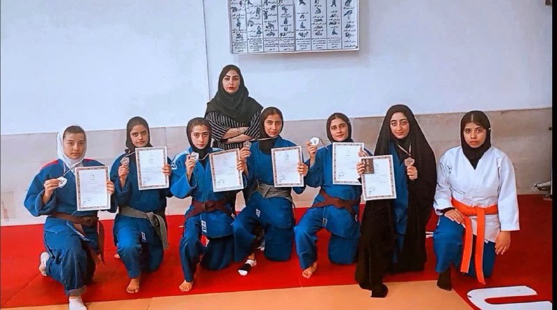 درفک خبر: 💥درخشش دختران جودوکار باشگاه شhید ساغری در مسابقات انتخابی استان🔺️مسابقات انتخابی جودو قهرمانی بانوان استان گیلان در تار